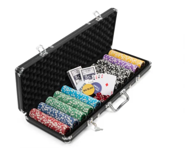 Poker set, kompletná sada, 500 ks