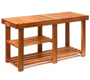 Botník z agátového dreva D5377 Dekorhome