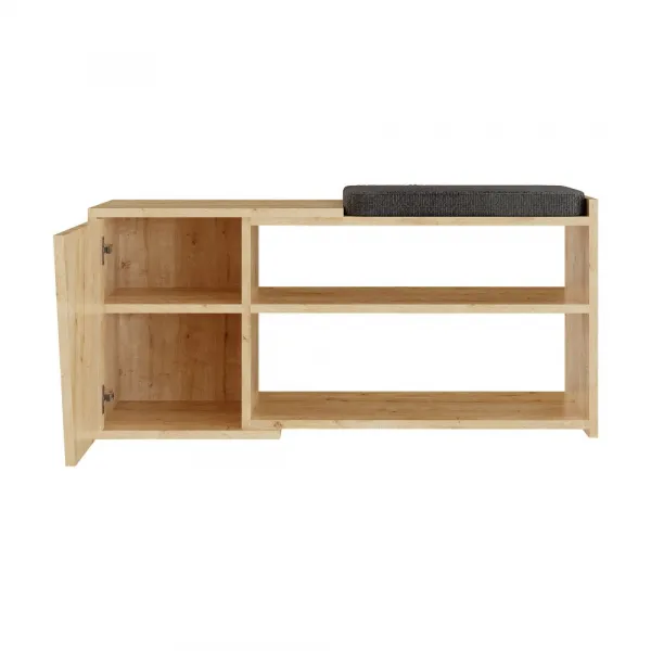 Skrinka na topánky / Botník Fiona - Oak