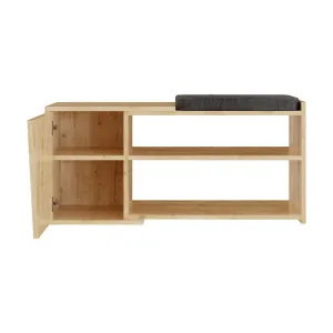 Skrinka na topánky / Botník Fiona - Oak