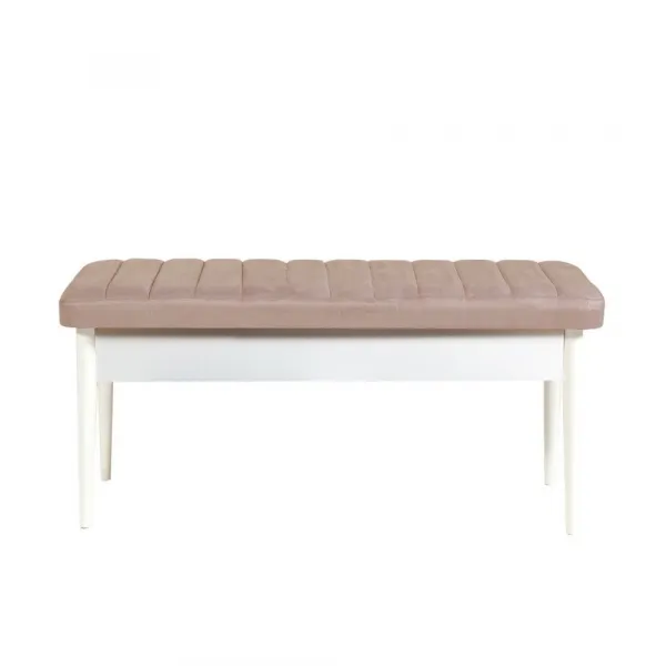 Lavica Vina Bench White, Stone