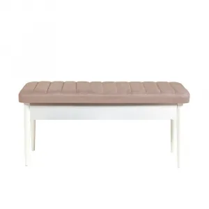 Lavica Vina Bench White, Stone