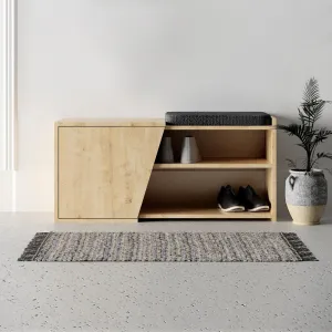 Skrinka na topánky / Botník Fiona - Oak