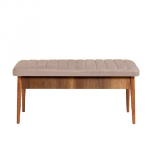 Lavica Vina Bench Walnut, Stone