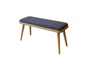 Lavica Vina Mini 1048 - Oak, Dark Blue