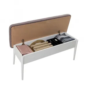 Lavica Vina Bench Soho, White