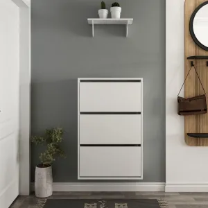 Skrinka na topánky / Botník Lupa 3 - White