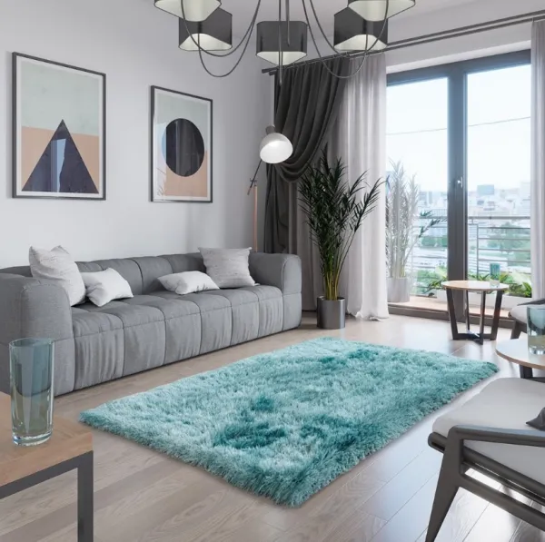 ArtFlhf Koberček FLORO R80 | modrá