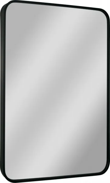 OLSEN SPA - Zrkadlo bez osvetlenia PIRNA BLACK - Rozmer A - 50 cm, Rozmer C - 70 cm OLNZPIR5070B