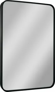 OLSEN SPA - Zrkadlo bez osvetlenia PIRNA BLACK - Rozmer A - 50 cm, Rozmer C - 70 cm OLNZPIR5070B