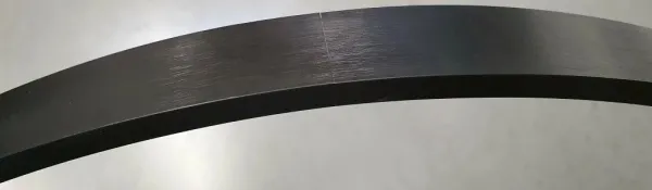 OLSEN SPA - Zrkadlo bez osvetlenia PIRNA BLACK - Rozmer A - 50 cm, Rozmer C - 70 cm OLNZPIR5070B