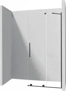 Deante JASMIN Posuvná sprchová stena walk-in 120x195cm, čierna KTJ_N32R