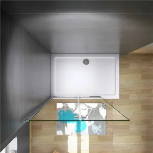 H K - Zalamovacia WALK-IN zástena Melody WF1 110x195, číre sklo MELODYWF111