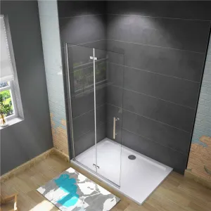 H K - Zalamovacia WALK-IN zástena Melody WF1 110x195, číre sklo MELODYWF111