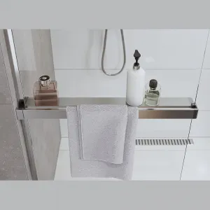 Mereo Polička k WALK IN, 120 cm, chróm ALU CK10620P