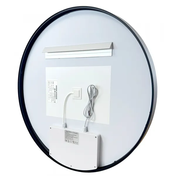 Mereo Zrkadlo okrúhle pr. 80 cm, LED osvetlenie a odhmlievanie CN165