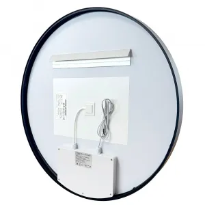 Mereo Zrkadlo okrúhle pr. 80 cm, LED osvetlenie a odhmlievanie CN165