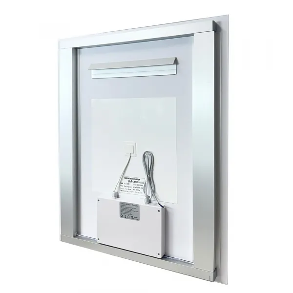 Mereo Zrkadlo 60x70 cm s LED osvetlením a odhmlievaním CN155