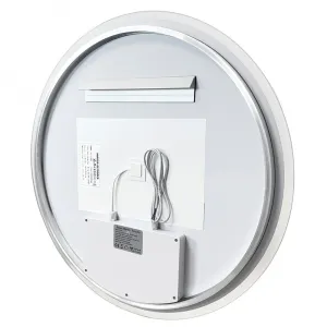 Mereo Zrkadlo okrúhle pr. 80 cm, LED osvetlenie a odhmlievanie CN163