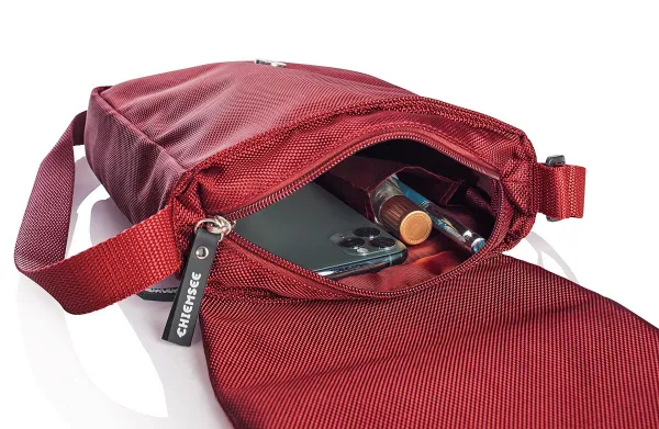 Chiemsee Crossbody taška unisex, bordó