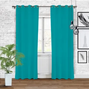 Tyrkysovétieniacezávesy140x250cmŠírka:140cm|Dĺžka:250cm
