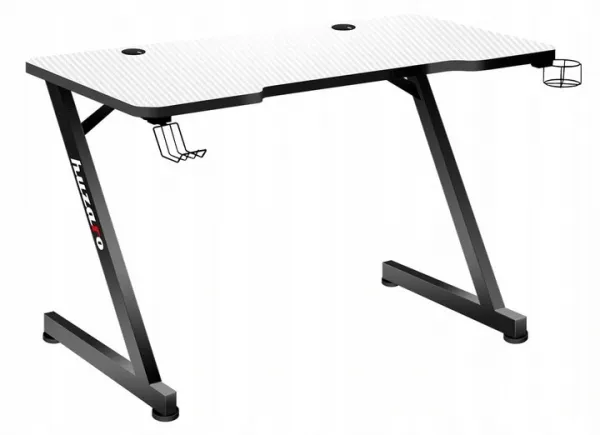 DomTextilu Modernýhernýstôlvelegantnejbielejfarbe HUZHERO-2-5-WHITE biela