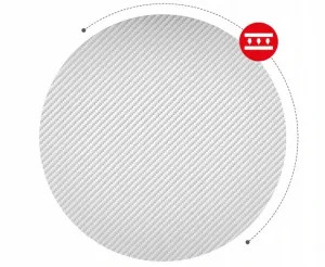DomTextilu Modernýhernýstôlvelegantnejbielejfarbe HUZHERO-2-5-WHITE biela