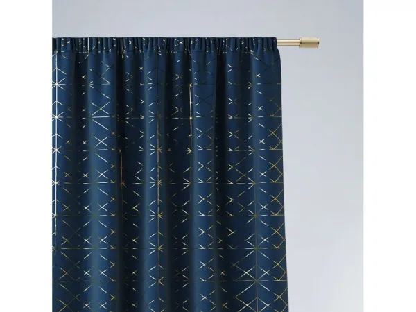 Luxusnýzávesvnádhernejkombináciígranatovejazlatejfarby140x260cmsozavesenímnariasiacupásku