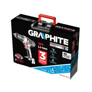 AkuskrutkovačEnergy+18V,Li-Ion,58G006GRAPHITE-SET2