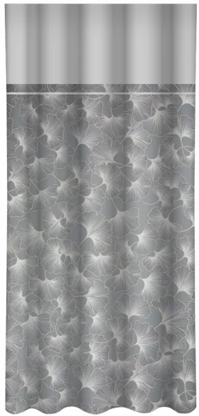 TmavéluxusnézávesyspotlačoulistovDĺžka:250cm