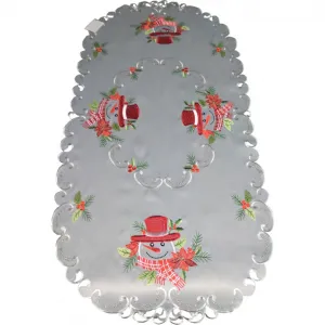 VianočnásivástužkasvýšivkousnehuliakaŠírka:60cm|Dĺžka:120cm