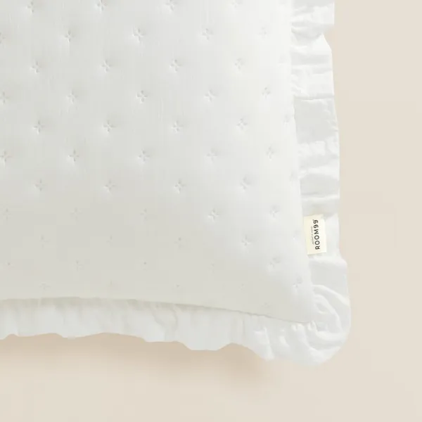 RomantickáobliečkanavankúšMollyvbielejfarbe45x45cm61200