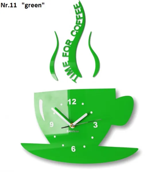 NástennéhodinyTimeforcoffeetmavohnedá40492_120312