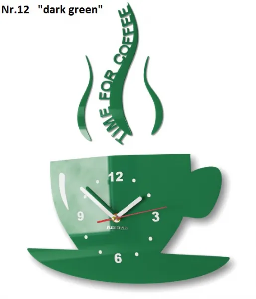 NástennéhodinyTimeforcoffeetmavohnedá40492_120312
