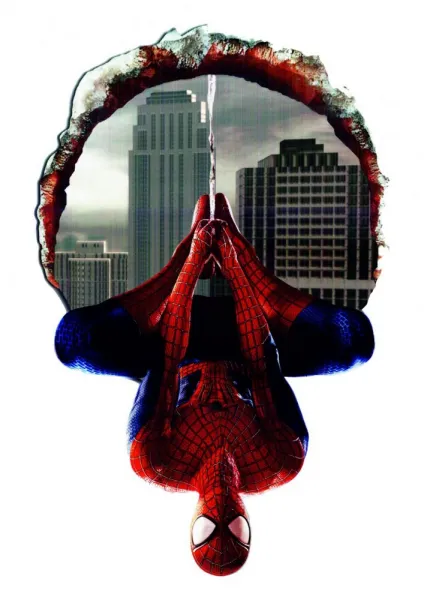 NálepkanastenuSpiderman3D46x70cm