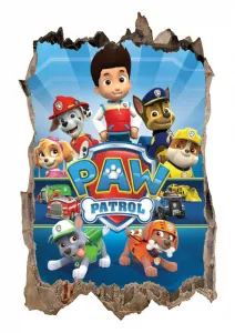 NálepkanastenuPawPatrol3D47x73cm45420modrá