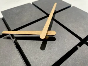 DrevenéhodinyHARMONY30cm-čierne67653