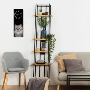 Čiernedetskénástennéhodiny20x60cmmačka67656