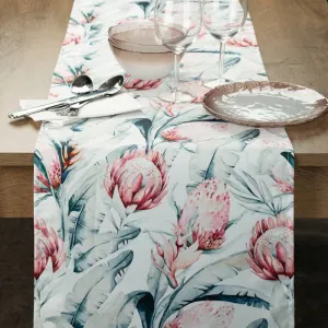 DomTextilu Obrus,štólastropickýmbotanickýmvzoromŠírka:140cm|Dĺžka:220cm 69309_125331 viacfarebná