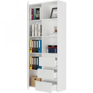 DomTextilu KancelárskyregálsošuflíkmiMODERNB-80-S3-rôznefarebnéprevedeniasonoma 69341_125368