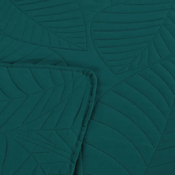 ZelenýprehoznaposteľsmotívomlístiaŠírka:200cm|Dĺžka:220cm69274_125257