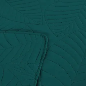 ZelenýprehoznaposteľsmotívomlístiaŠírka:200cm|Dĺžka:220cm69274_125257
