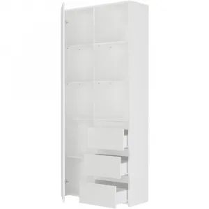 DomTextilu KancelárskyregálsošuflíkmiMODERNB-80-S3-rôznefarebnéprevedeniasonoma 69341_125368