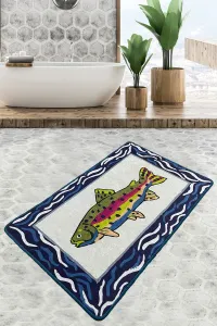 L'essentiel Kúpeľňová predložka Pescado 40x60 viacfarebná