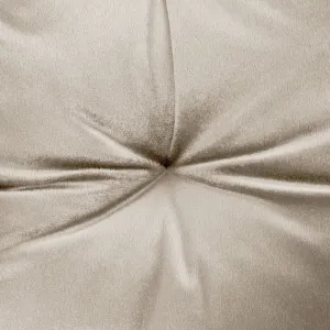AmeliaHome Podsedák na stoličku Aleksa krémová, veľkosť 40x40