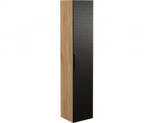 Comad Kúpeľňová zostava Luxor Black Cloud so skrinkami a umývadlom 120 cm čierna/dub olejovaný