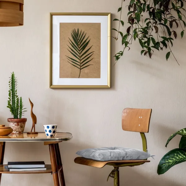 AmeliaHome Sedák na stoličku Aleksa sivý, veľkosť 40x40