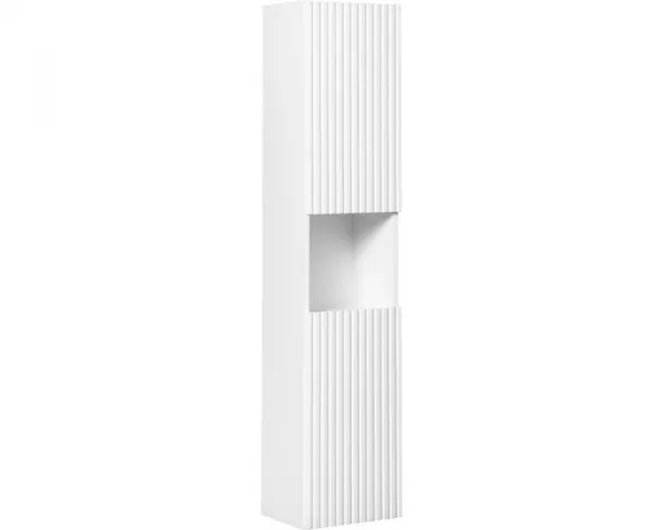 Comad Kúpeľňová zostava Nova White 100 cm so skrinkami a umývadlom biela/dub evoke