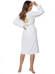 Tutumi Dámský župan z mikrovlákna Queen L/XL bílý