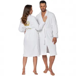 Tutumi Dámský župan z mikrovlákna Queen L/XL bílý